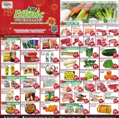 Ethnic Supermarket Flyer February 18 to 24