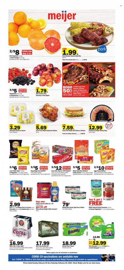 Meijer (WI) Weekly Ad Flyer February 18 to February 25