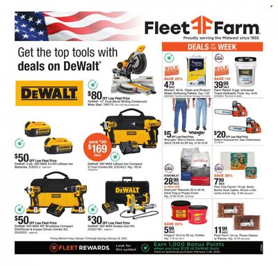 Fleet Farm (IA, MN, ND, WI) Weekly Ad Flyer February 18 to February 25