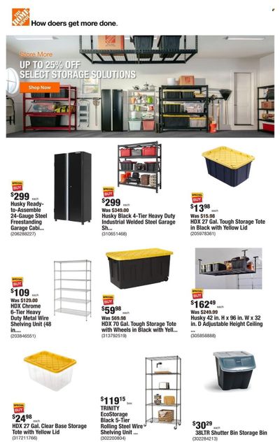 The Home Depot Weekly Ad Flyer February 18 to February 25