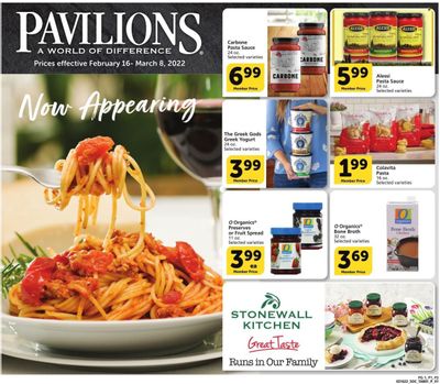 Pavilions (CA) Weekly Ad Flyer February 18 to February 25