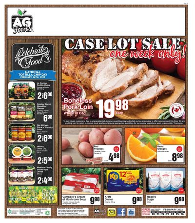 AG Foods Flyer February 20 to 26