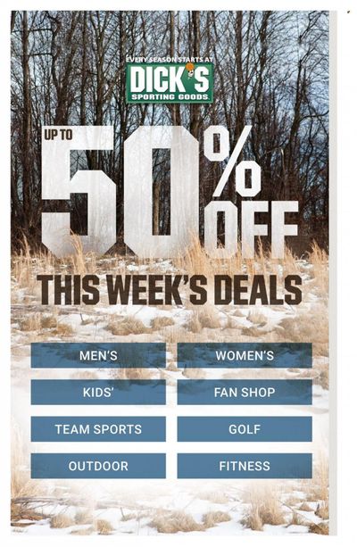 DICK'S Weekly Ad Flyer February 21 to February 28