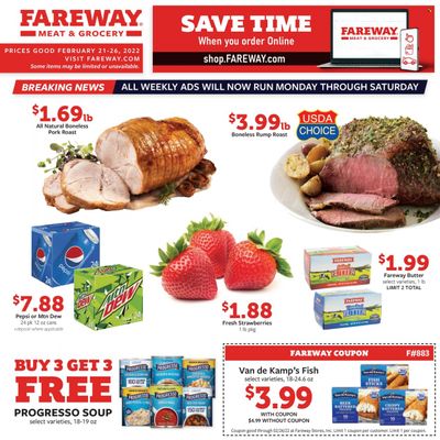 Fareway (IA) Weekly Ad Flyer February 21 to February 28