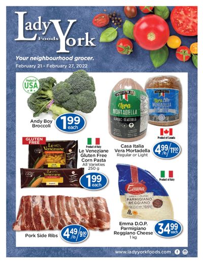 Lady York Foods Flyer February 21 to 27