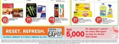 Shoppers Drug Mart Canada: Get 5,000 PC Optimum Points For  Every $50 Spent On Gap Brand Gift Cards
