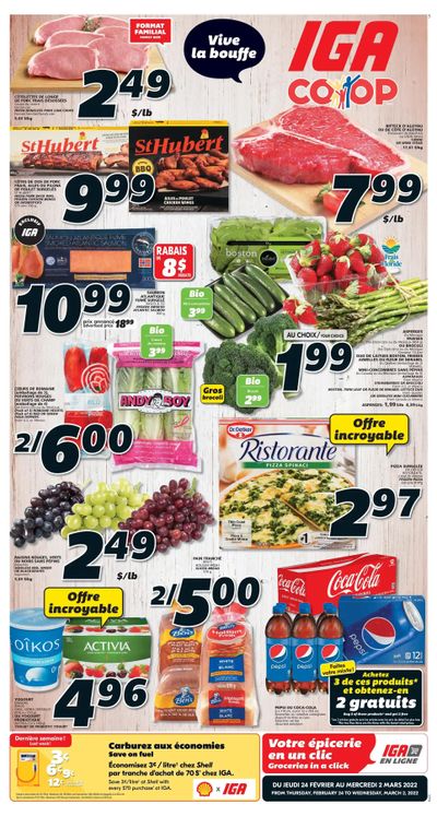 IGA (NB) Flyer February 24 to March 2 IGA (NB) Flyer February 24 to March 2