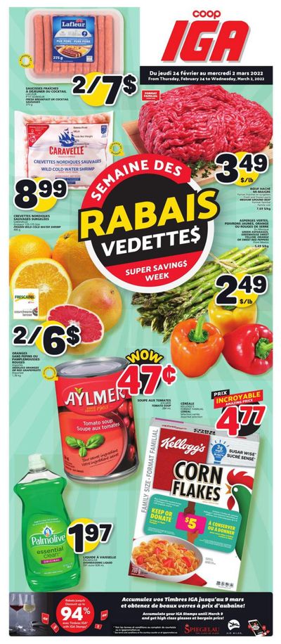 Coop IGA Flyer February 24 to March 2