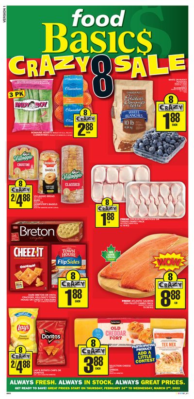 Food Basics Flyer February 24 to March 2