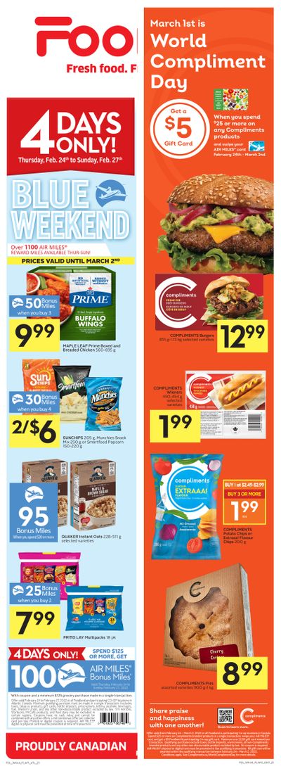 Foodland (Atlantic) Flyer February 24 to March 2