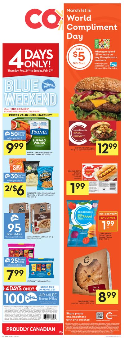 Foodland Co-op Flyer February 24 to March 2