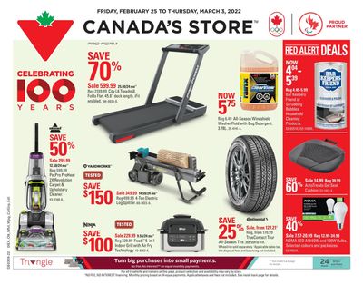 Canadian Tire (Atlantic) Flyer February 25 to March 3