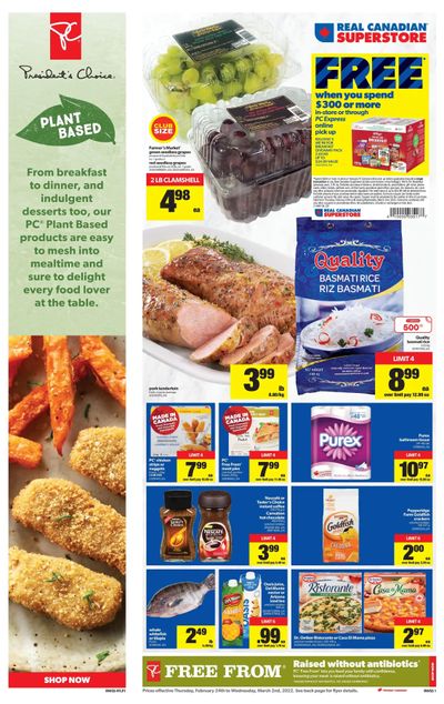Real Canadian Superstore (West) Flyer February 24 to March 2