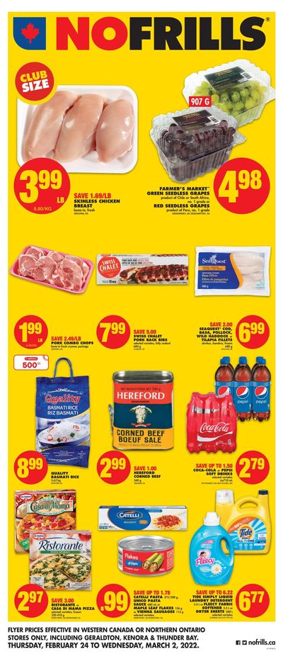 No Frills (West) Flyer February 24 to March 2 No Frills (West) Flyer February 24 to March 2