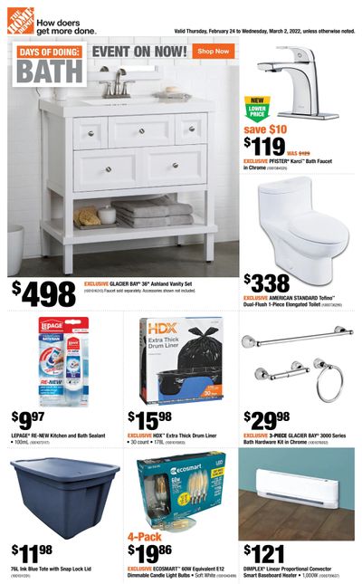Home Depot (Atlantic) Flyer February 24 to March 2