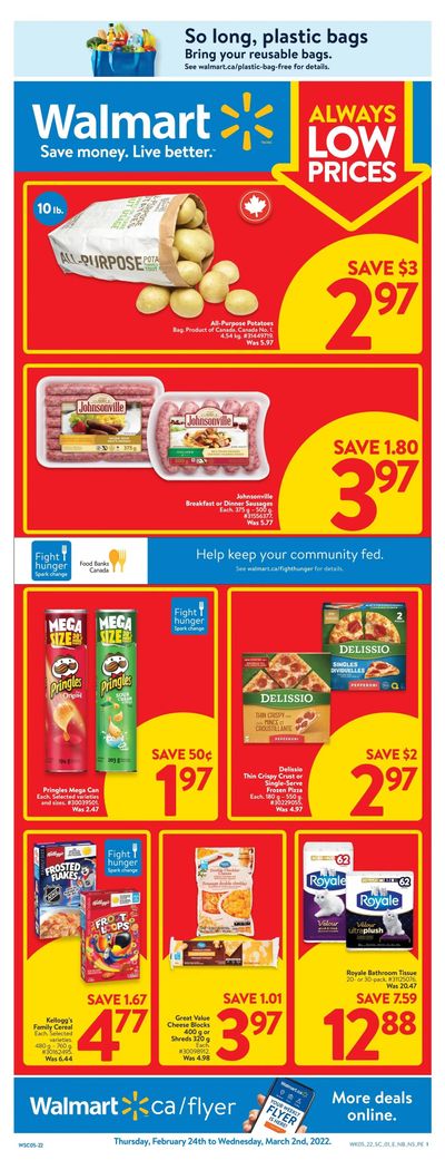 Walmart (Atlantic) Flyer February 24 to March 2