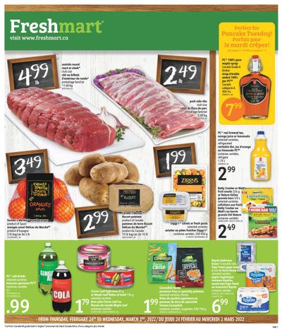 Freshmart (ON) Flyer February 24 to March 2