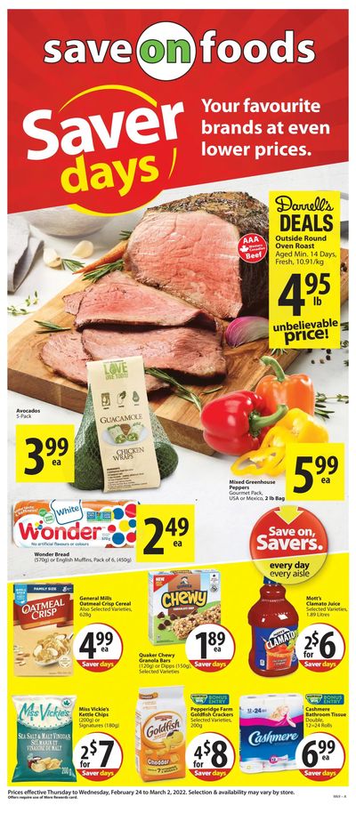 Save on Foods (BC) Flyer February 24 to March 2