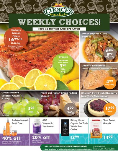 Choices Market Flyer February 24 to March 2