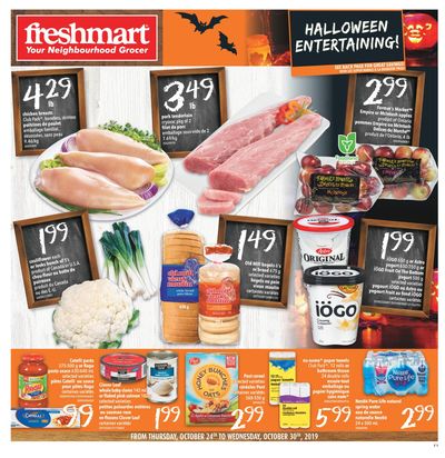 Freshmart (ON) Flyer October 24 to 30