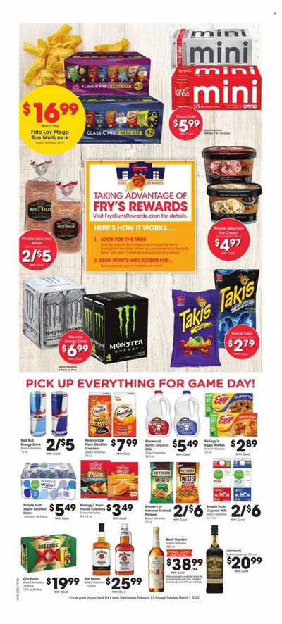 Fry’s (AZ) Weekly Ad Flyer February 24 to March 3