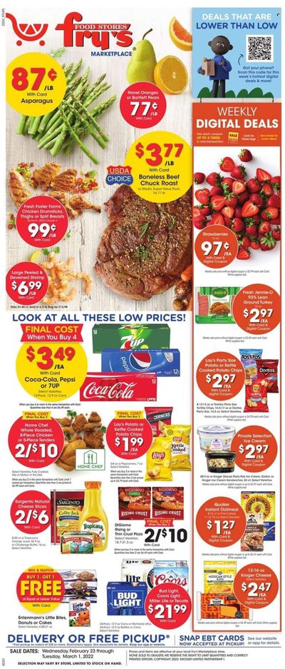 Fry’s (AZ) Weekly Ad Flyer February 24 to March 3