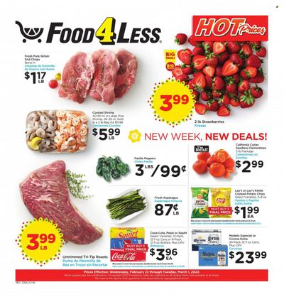 Food 4 Less (CA) Weekly Ad Flyer February 24 to March 3