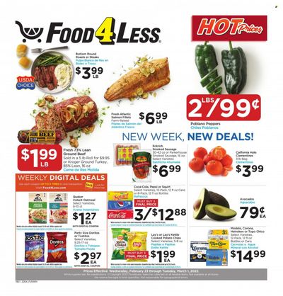 Food 4 Less (IL) Weekly Ad Flyer February 24 to March 3