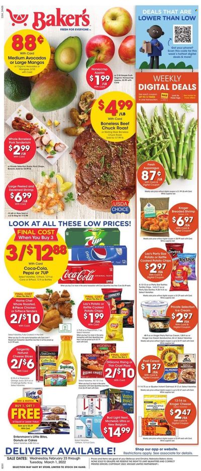 Baker's (NE) Weekly Ad Flyer February 24 to March 3