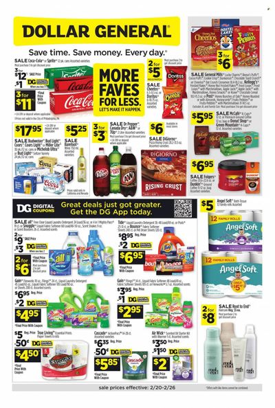 Dollar General (CA) Weekly Ad Flyer February 24 to March 3