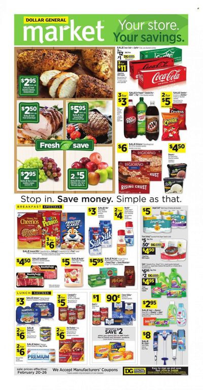 Dollar General (AL, GA, KY, LA, TN) Weekly Ad Flyer February 24 to March 3