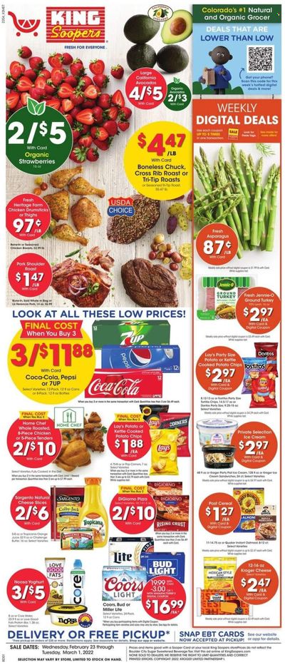 King Soopers (CO) Weekly Ad Flyer February 24 to March 3