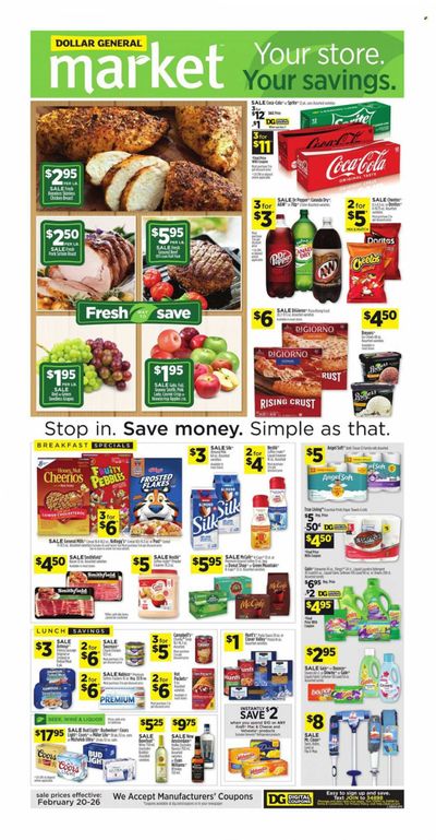 Dollar General (CA) Weekly Ad Flyer February 24 to March 3