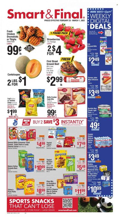 Smart & Final (AZ, CA) Weekly Ad Flyer February 24 to March 3