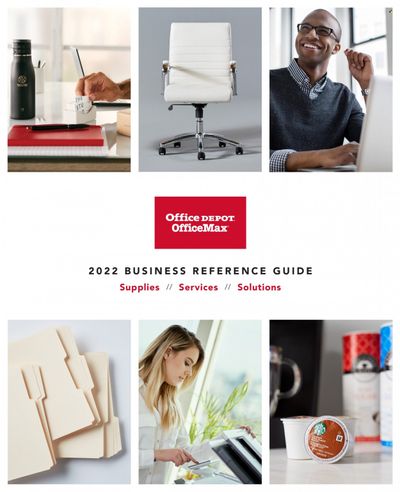 Office DEPOT 2022 Business Reference Guide Promotions & Flyer Specials September 2022