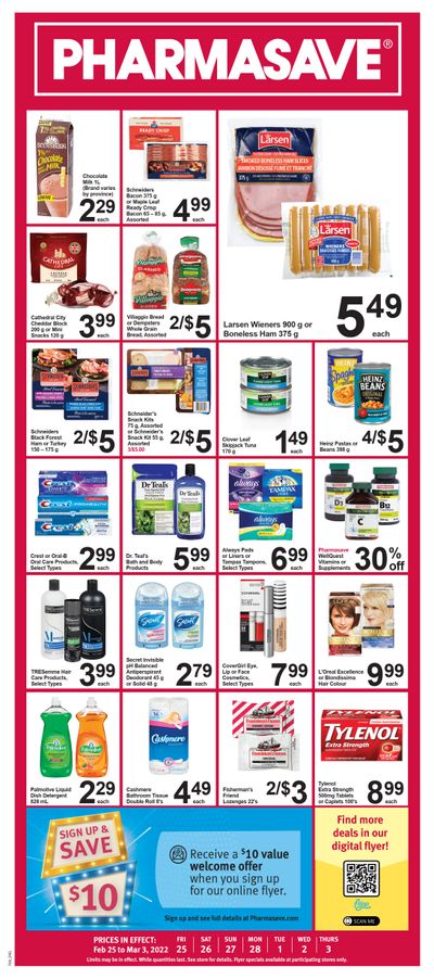 Pharmasave (Atlantic) Flyer February 25 to March 3