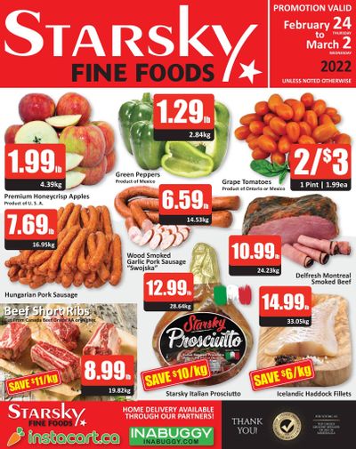 Starsky Foods Flyer February 24 to March 2
