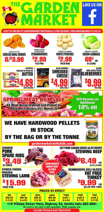 The Garden Market Flyer February 25 to March 3