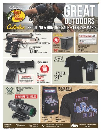 Cabela's Weekly Ad Flyer February 24 to March 3