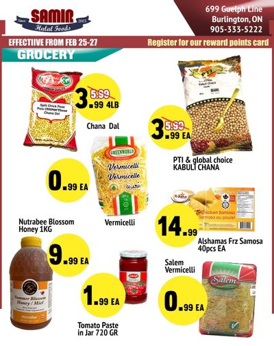 Samir Supermarket Flyer February 25 to 27