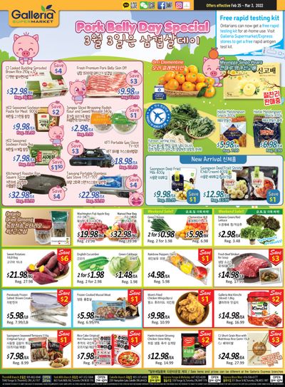 Galleria Supermarket Flyer February 25 to March 3