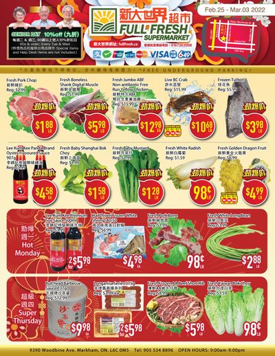 Full Fresh Supermarket Flyer February 25 to March 3