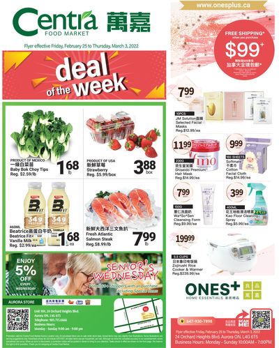 Centra Foods (Aurora) Flyer February 25 to March 3