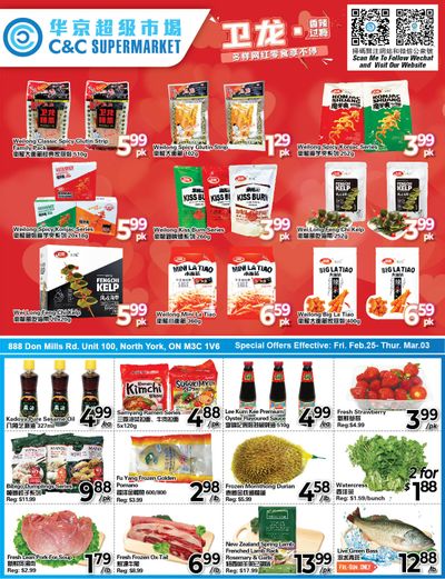 C&C Supermarket Flyer February 25 to March 3