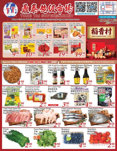 Tone Tai Supermarket Flyer February 25 to March 3