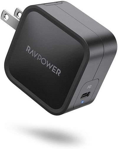 USB C Charger RAVPower 61W PD 3.0Wall Charger On Sale for $ 41.99 ( Save $ 15.00 ) at Amazon Canada