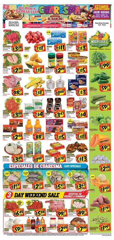 El Rancho (TX) Weekly Ad Flyer February 25 to March 4