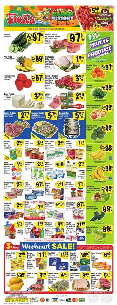 Fiesta Mart (TX) Weekly Ad Flyer February 25 to March 4