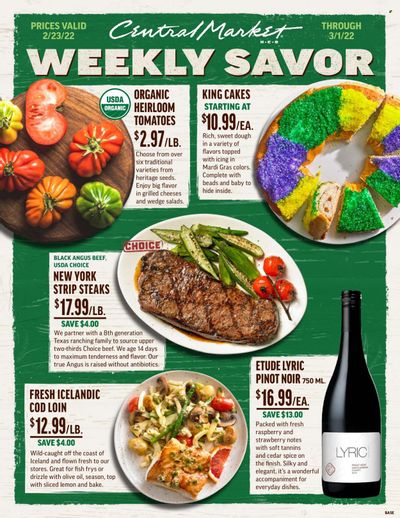 Central Market (TX) Weekly Ad Flyer February 25 to March 4