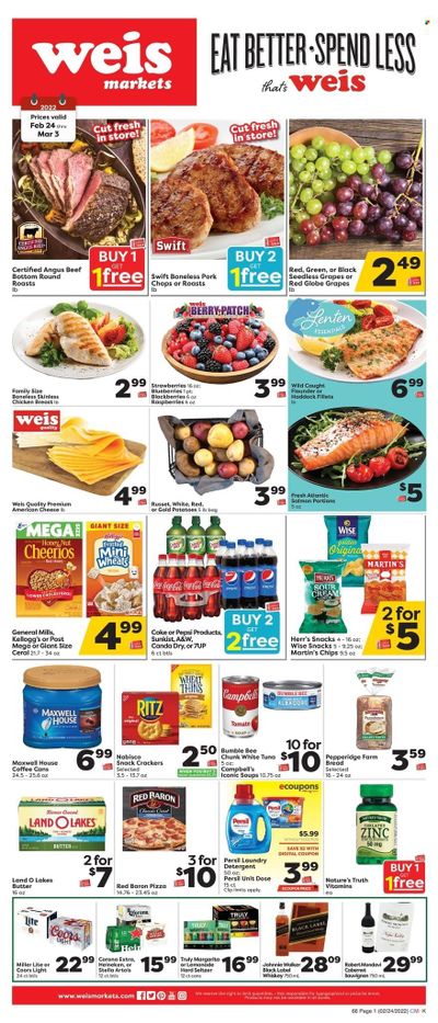 Weis (MD, NY, PA) Weekly Ad Flyer February 25 to March 4
